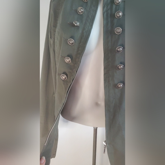 INC International Concept-size M- military green color jacket - Picture 11 of 11